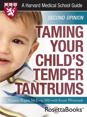 cover image of Taming Your Child's Temper Tantrums